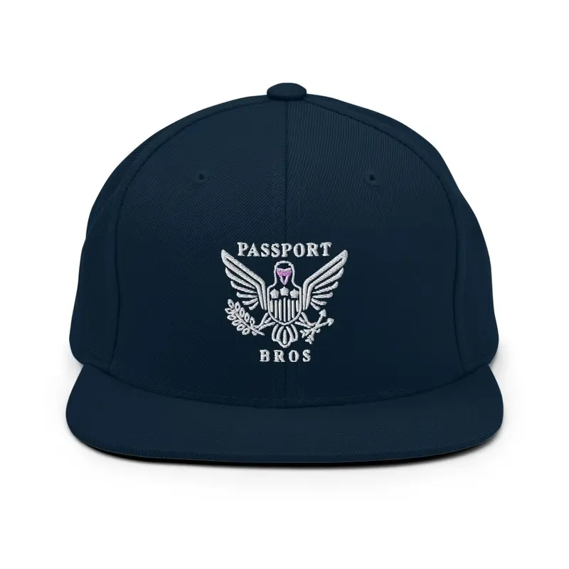 Passport Bros Snap Back (Black) 