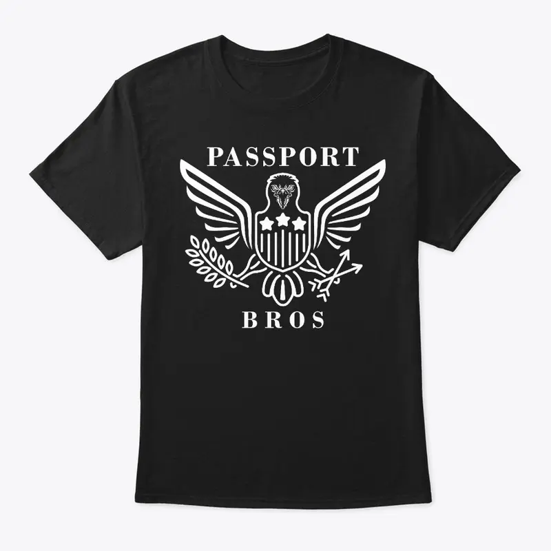 Passport Bros Eagle Tee (Black)